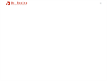 Tablet Screenshot of drrozina.com